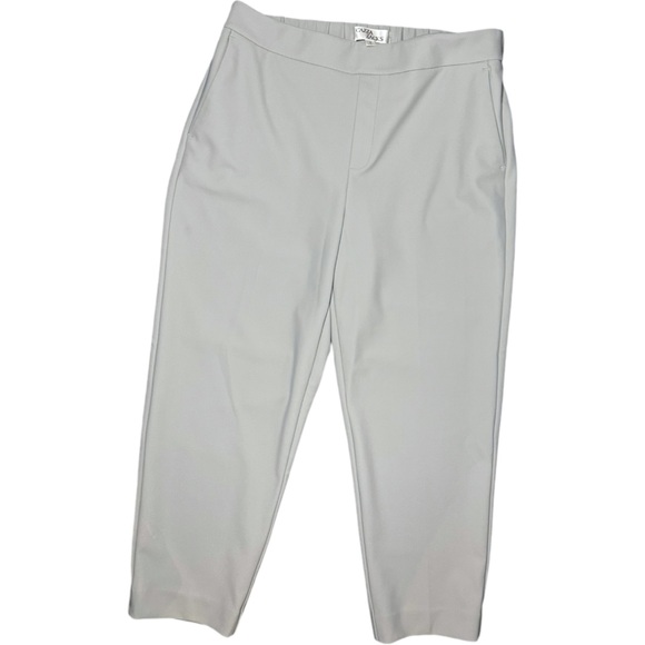 Cazza Zacks Pull-On Light Grey Casual Pants Trousers Size 4 - Picture 6 of 7